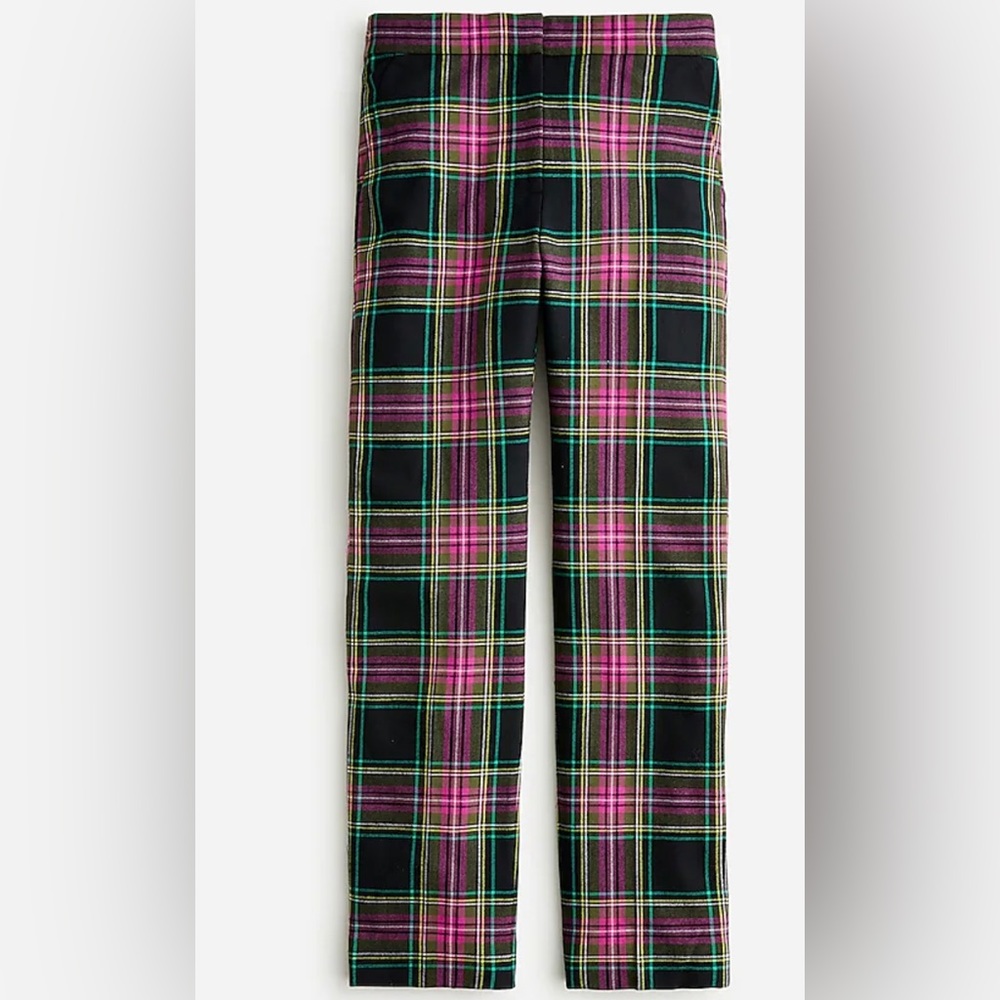 J. Crew Kate straight leg pant in pink Stewart NWT